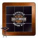 Ver imagem 3 de Mesa Madeira Azulejo 60x60cm - Bistrô Fixa 98cm - Natural - Harley Davidson