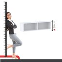 Ver imagem 4 de Nicho de Parede 300x1200mm Branco