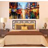 Quadro Pintura Tela Cidade Paisagem Urbana Cod 4025 - 70cm (A) x 130cm (L) - 4