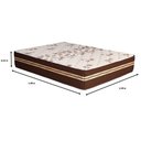 Ver imagem 4 de Colchão Queen Size Molas Ensacadas Espuma D33 Suporte Firme Alto 32cm Antiderrapante Certificado Inm
