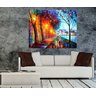 Quadro Pintura Tela Cidade Paisagem Urbana Cod 4026 - 100cm (A) x 120cm (L) - 2