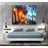 Quadro Pintura Tela Cidade Paisagem Urbana Cod 4026 - 100cm (A) x 120cm (L) - 3