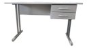 Ver imagem 6 de Mesa Escritório com 2 Gavetas Escrivaninha Estudo Home Office