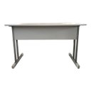 Ver imagem 5 de Mesa Escritório com 2 Gavetas Escrivaninha Estudo Home Office