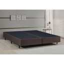 Ver imagem 2 de Base Box King Size Bipartido 193x203cm Estrutura Madeira Eucalipto Reforçada Suporte 150kg/m²