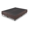 Base Box King Size Bipartido 193x203cm Estrutura Madeira Eucalipto Reforçada Suporte 150kg/m² - 1