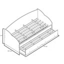 Ver imagem 3 de Sofá Cama Funny Ii Branco