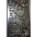 Ver imagem 5 de Painel Vazado Divisória Mdf Waimea Preto - 1,20x2,40m