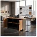 Ver mais imagens de Armário Baixo Credenza com Nicho Central