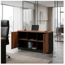 Ver imagem 2 de Armário Baixo Credenza com Nicho Central