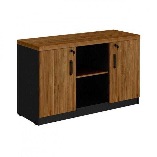 Armário Baixo Credenza com Nicho Central - 1