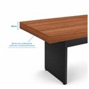 Ver imagem 6 de Mesa de Reunião 2,00m Tampo 40mm Pés Pretos