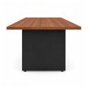 Ver imagem 3 de Mesa de Reunião 2,00x0,90m - Workstart - Nogal Sevilha/Preto - 21408