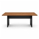 Ver imagem 5 de Mesa de Reunião 2,00x0,90m - Workstart - Nogal Sevilha/Preto - 21408