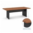 Ver imagem 5 de Mesa de Reunião 2,00m Tampo 40mm Pés Pretos