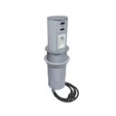 Ver imagem 1 de Torre Tomada Mini Totem Automatico 1 Tomada + 2 USB - Prata