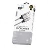 Cabo Inox Micro USB Elg - 1m De Nylon Trançado - 2