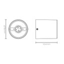 Ver imagem 2 de Spot de Sobrepor Taschibra Cannon Ar70 Gu10 Redondo Bivolt Preto