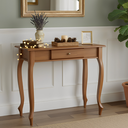 Ver imagem 1 de Aparador para Sala com Pés Luiz Xv e 1 Gaveta - Imbuia Glazer