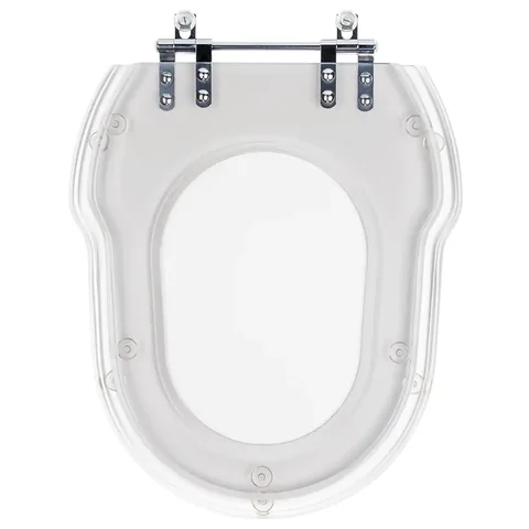 Assento Sanitario Poliester Hampton Cristal para vaso Incepa