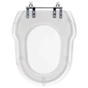 Ver imagem 1 de Assento Sanitario Poliester Hampton Cristal para vaso Incepa