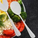 Ver imagem 5 de Kit 6 Colheres Aço Inox Servir Positano 26cm Lyor Colher Arroz Restaurante Sobremesas Assados