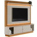 Ver imagem 6 de Estante Home para Tv 75 Pol Ripado com Led 215cm Coimbra L05 Nature Off White - Lyam Decor