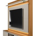 Ver mais imagens de Estante Home para Tv 75 Pol Ripado com Led 215cm Coimbra L05 Nature Off White - Lyam Decor