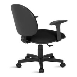 Cadeira de Escritório Executiva Giratória com Braços Tecido - 2