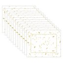 Ver imagem 2 de Kit Jogo Americano Natal Dourado Gliter Nsw 12 Peças