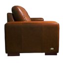 Ver imagem 6 de Sofá Decorativo 2 Lugares Turim 150cm Couro Conhaque G58 - Gran Belo