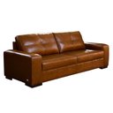 Ver imagem 5 de Sofá Decorativo 2 Lugares Turim 150cm Couro Conhaque G58 - Gran Belo