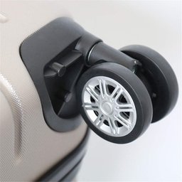 Mala Bordo Cinza 10kg C/ Cadeado Avião Cabine Anac Roda 360° - 9