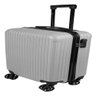 Mala Bordo Cinza 10kg C/ Cadeado Avião Cabine Anac Roda 360° - 7