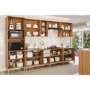 Ver imagem 5 de Cozinha Modulada Mgm 7 Peças Brilhante C7p111 Cinamomo/off