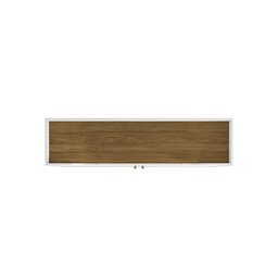 Buffet Aparador 4 Portas 1 Gaveta Future Bechara Branco/Canela 81x136x36 - 6