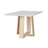 Conjunto Sala de Jantar 4 Lugares 100% Mdf Mesa Bahê 90 e Cadeira Ane Babus - 7