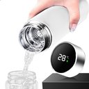 Ver imagem 5 de Garrafa Térmica Inox 500ml Quente Frio Tampa Branco Nº2