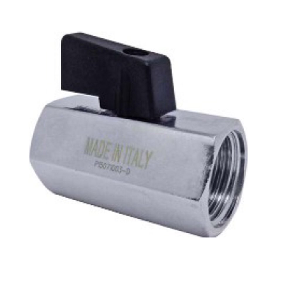 Giunto Innesto Rapido Femmina/Femmina 1/8” Gas – Raccordo Bidirezionale Per Aria E Fluidi