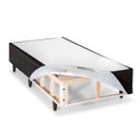 Ver imagem 3 de Base Box Solteiro Desmontável 88x188cm Marrom