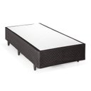 Ver imagem 1 de Base Box Solteiro Desmontável 88x188cm Marrom