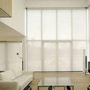 Ver imagem 1 de Cortina Persiana Rolo Tecido Translucido Nápolis Branco 1,50 x 2,50