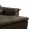 Sofá Imperial 2,90 Conforto Beleza e Estilo 4 Lugares Marrom - 7