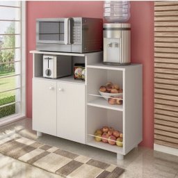 Armário Fruteira 2 Portas com Nicho Espresso Móveis - 2 Armário Fruteira 2 Portas com Nicho Espresso Móveis - 2