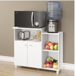 Armário Fruteira 2 Portas com Nicho Espresso Móveis - 1 Armário Fruteira 2 Portas com Nicho Espresso Móveis - 1