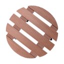 Ver imagem 4 de Suporte Vaso Planta Redondo Rodinhas Deck Movel Pallet Jardim Varandas Sacadas Resistente Versatil D