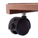 Ver imagem 6 de Suporte Vaso Planta Redondo Rodinhas Deck Movel Pallet Jardim Varandas Sacadas Resistente Versatil D