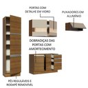 Ver imagem 6 de Cozinha Completa Madesa Glamy sem Tampo e Pia Rustic Crema