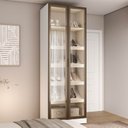 Ver imagem 1 de Sapateira Planejada 100% MDF 2 Portas Reflecta Orion CabeCasa MadeiraOriginals Bege