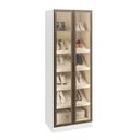 Ver imagem 3 de Sapateira Planejada 100% MDF 2 Portas Reflecta Orion CabeCasa MadeiraOriginals Bege